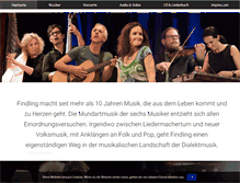Tablet Screenshot of findling.at